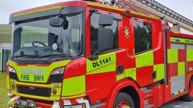 Urgent Response: Firefighters Tackle Blaze in Killybegs