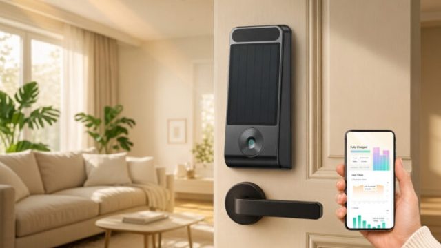 Revolutionary Smart Lock: DESLOC V150 Plus Enhances Security with Solar Power